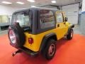 2002 Solar Yellow Jeep Wrangler Sport 4x4  photo #10