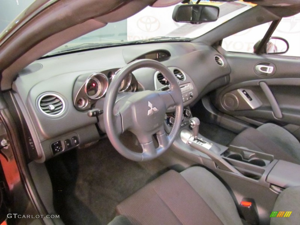 Medium Gray Interior 2010 Mitsubishi Eclipse Spyder GS Photo #63641304