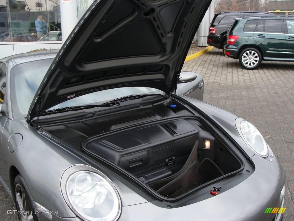 2007 911 Turbo Coupe - Meteor Grey Metallic / Black photo #22