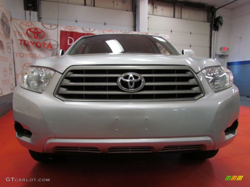 2009 Highlander V6 4WD - Classic Silver Metallic / Ash photo #2