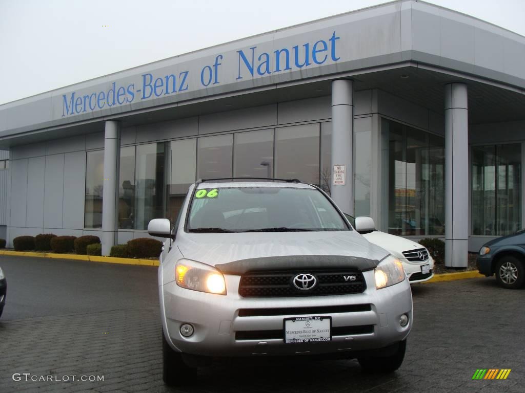 2006 RAV4 Sport V6 4WD - Classic Silver Metallic / Dark Charcoal photo #1