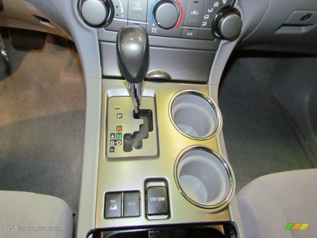 2009 Highlander V6 4WD - Classic Silver Metallic / Ash photo #21