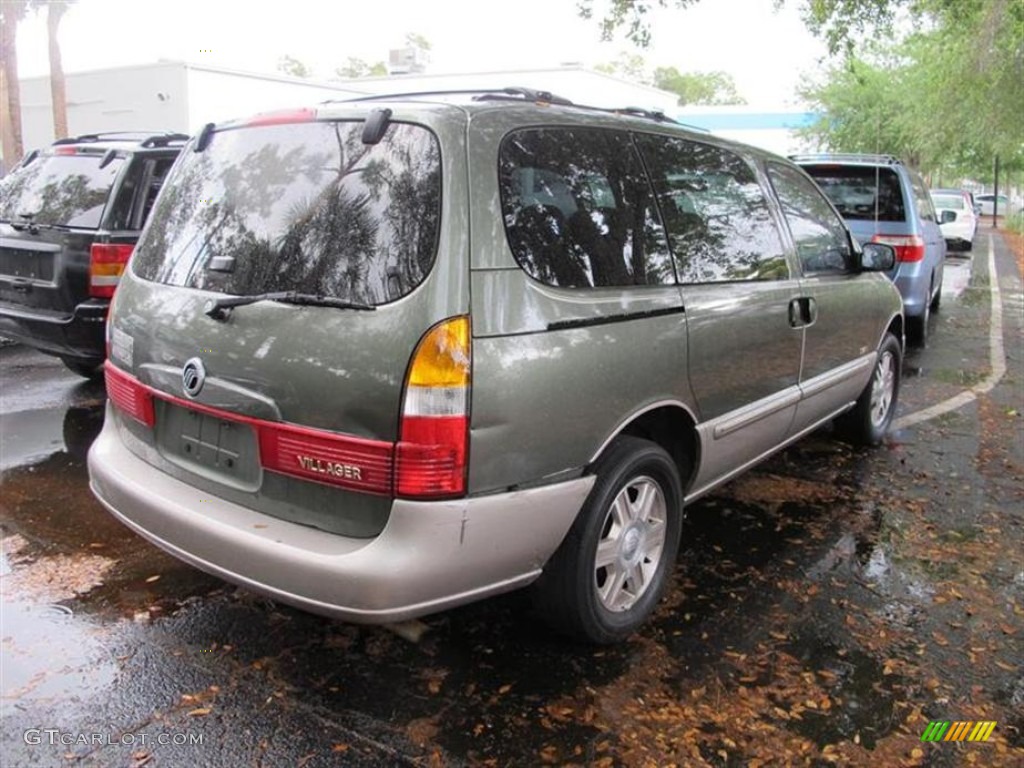 2002 Villager Estate - Estate Green Metallic / Portland Gray photo #2