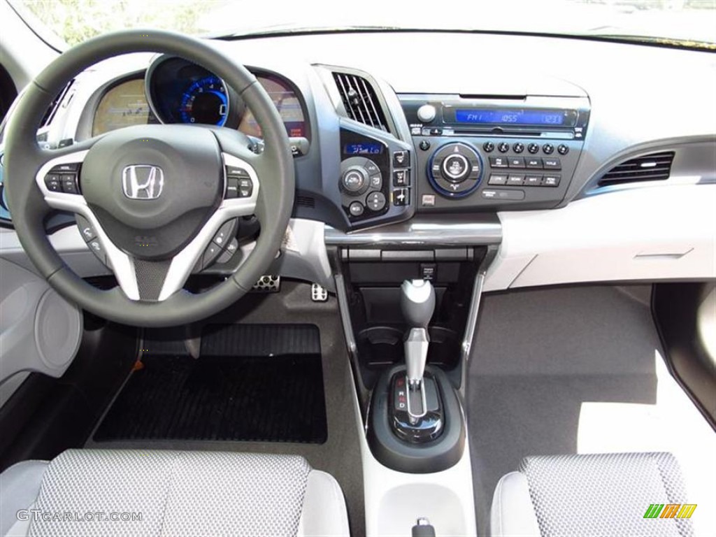 2012 Honda CR-Z EX Sport Hybrid Gray Dashboard Photo #63642187
