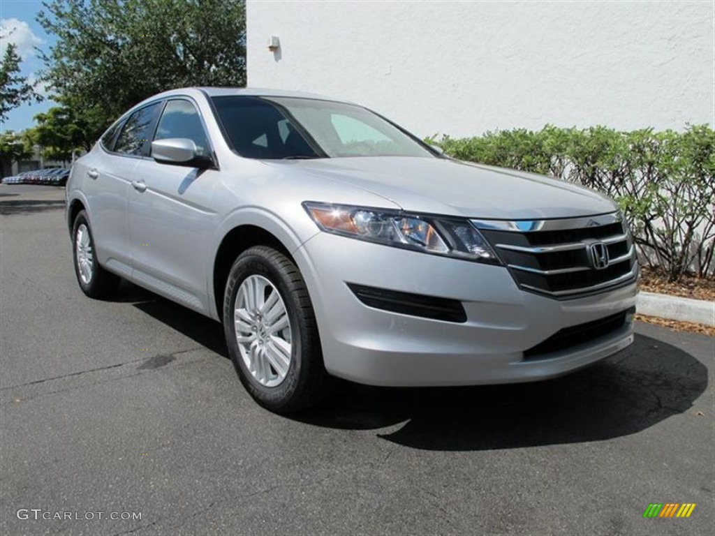 Alabaster Silver Metallic 2012 Honda Accord Crosstour EX Exterior Photo #63642577