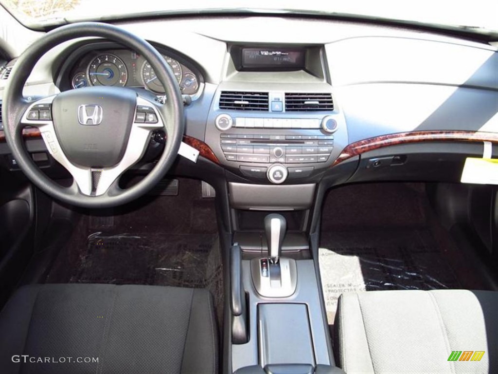 2012 Honda Accord Crosstour EX Black Dashboard Photo #63642601