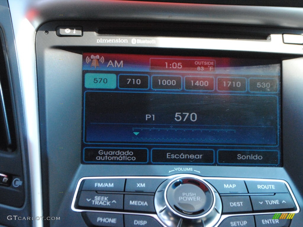 2011 Sonata SE 2.0T - Midnight Black / Black photo #24