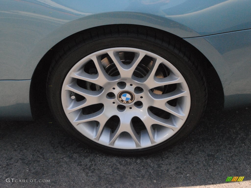 2007 3 Series 328i Coupe - Atlantic Blue Metallic / Grey photo #10