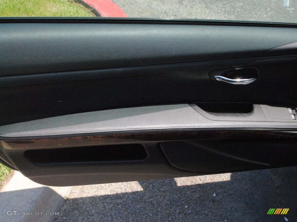 2009 3 Series 328xi Coupe - Black Sapphire Metallic / Black photo #14
