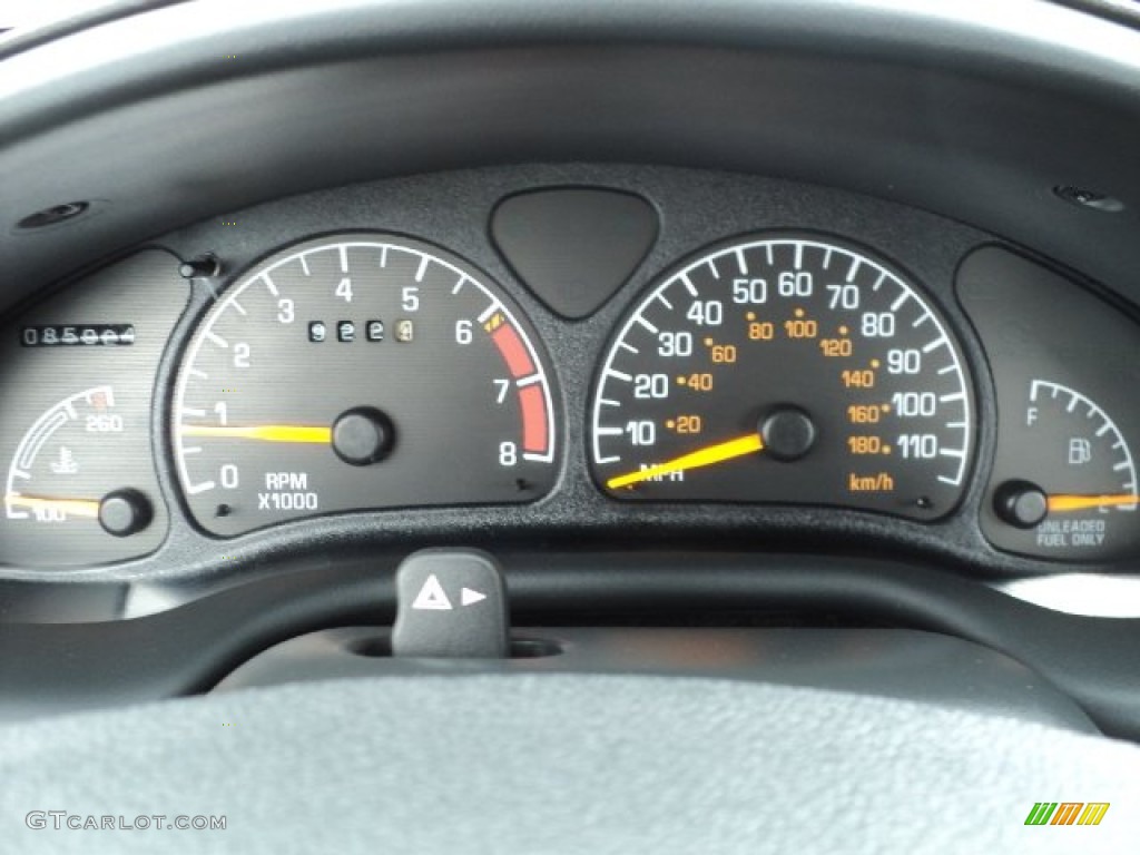 1997 Pontiac Grand Am GT Coupe Gauges Photo #63646906