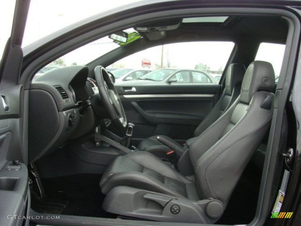 Anthracite Black Interior 2008 Volkswagen GTI 2 Door Photo #63647221