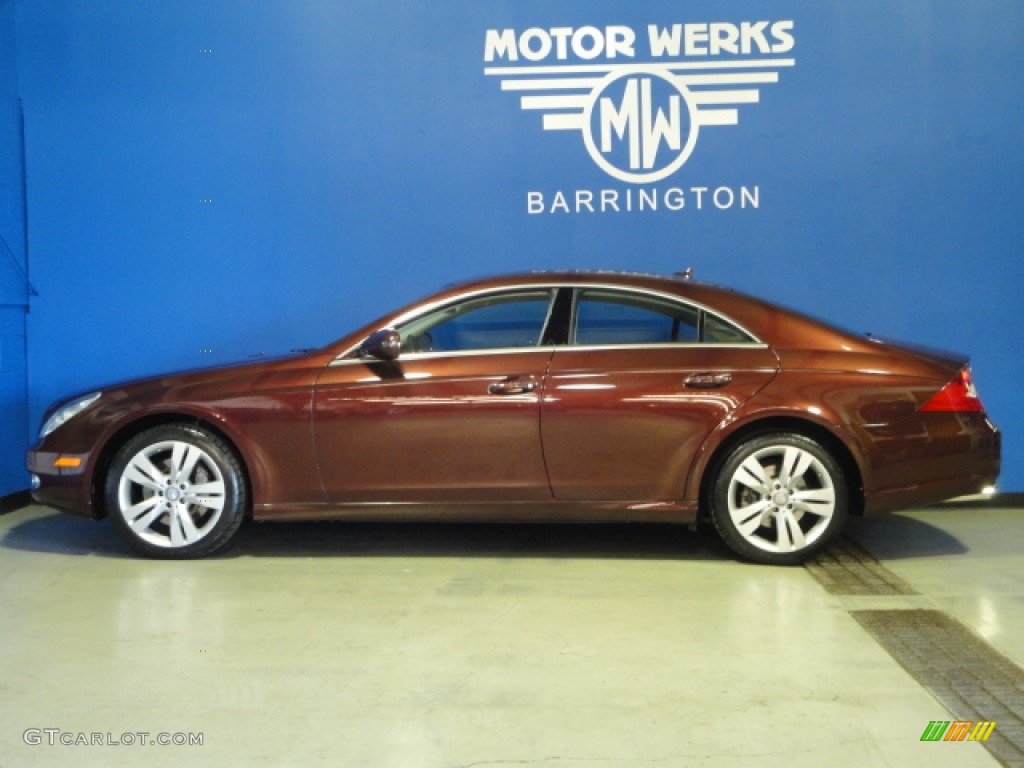 2009 CLS 550 - Barolo Red Metallic / Cashmere photo #5