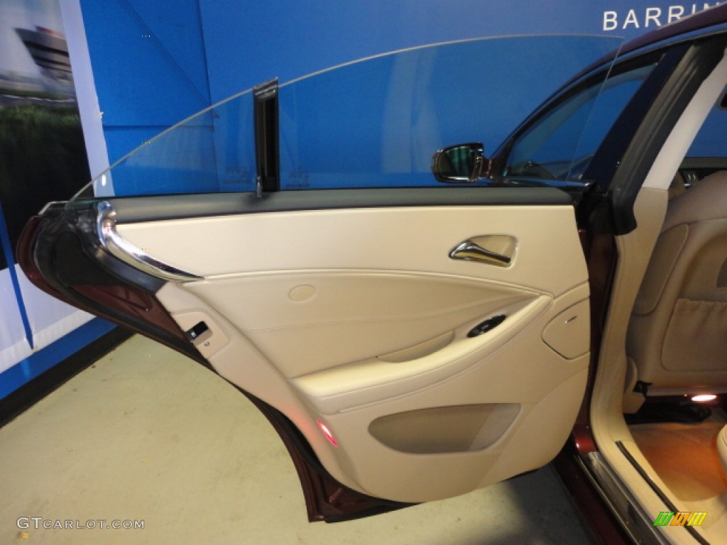 2009 CLS 550 - Barolo Red Metallic / Cashmere photo #20