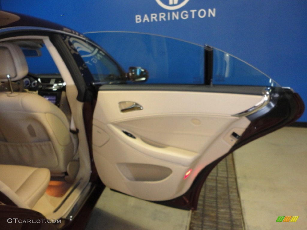 2009 CLS 550 - Barolo Red Metallic / Cashmere photo #23