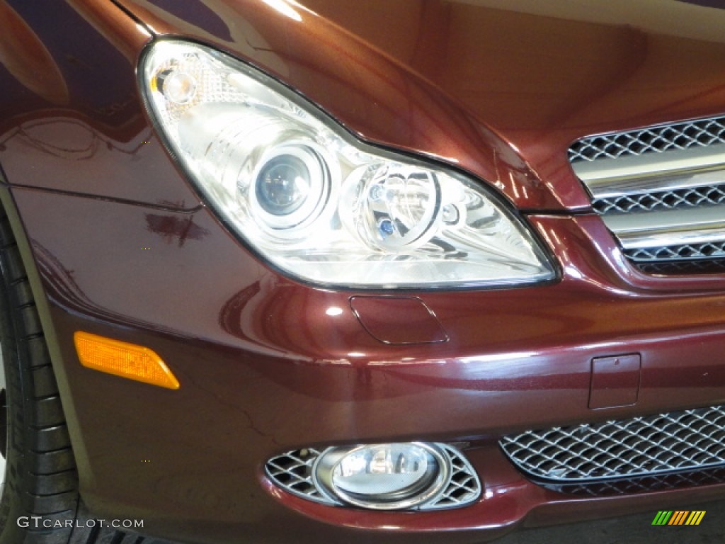 2009 CLS 550 - Barolo Red Metallic / Cashmere photo #33