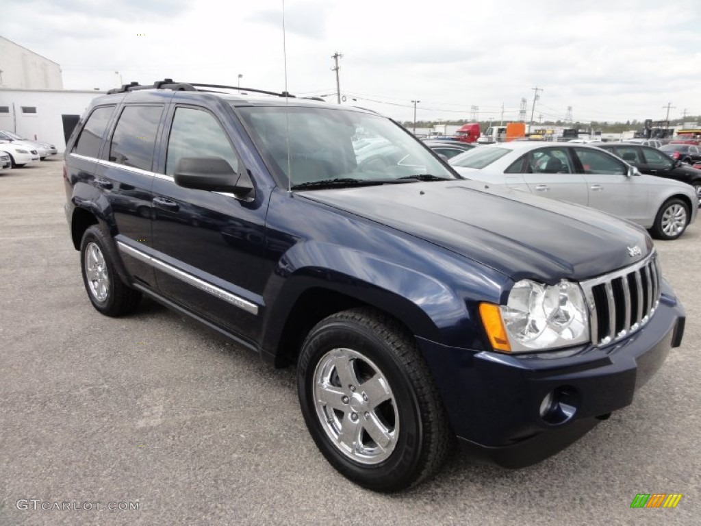 2005 Grand Cherokee Limited 4x4 - Black / Khaki photo #5