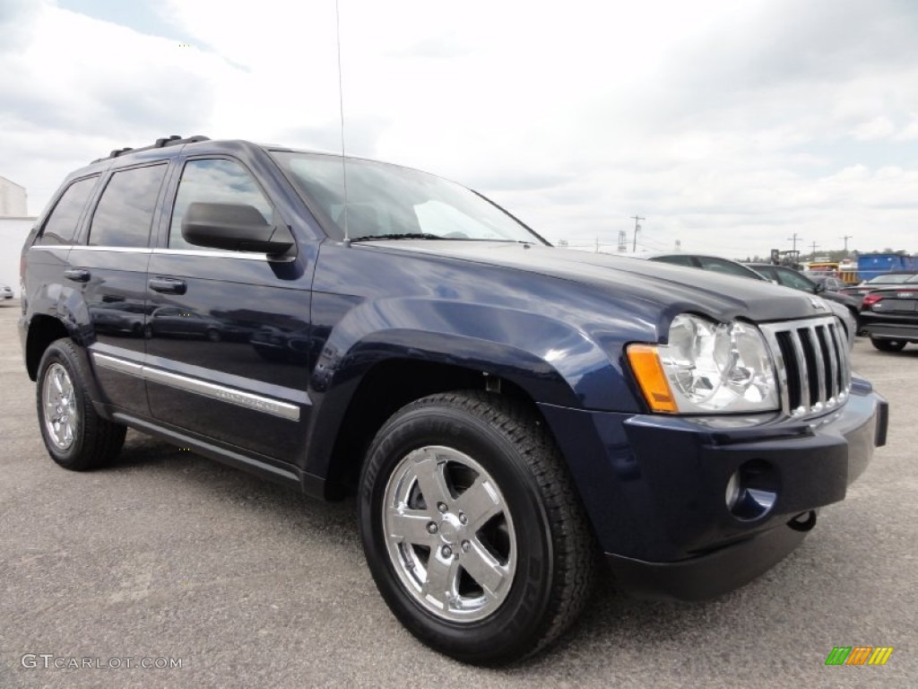 2005 Grand Cherokee Limited 4x4 - Black / Khaki photo #6