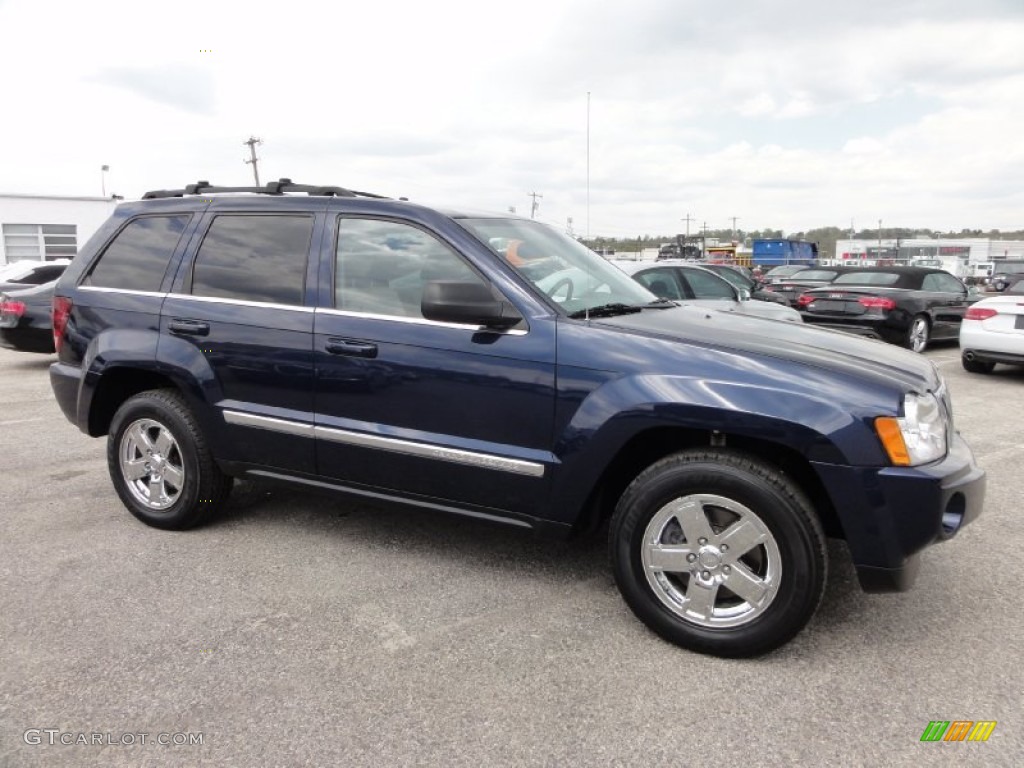 2005 Grand Cherokee Limited 4x4 - Black / Khaki photo #7