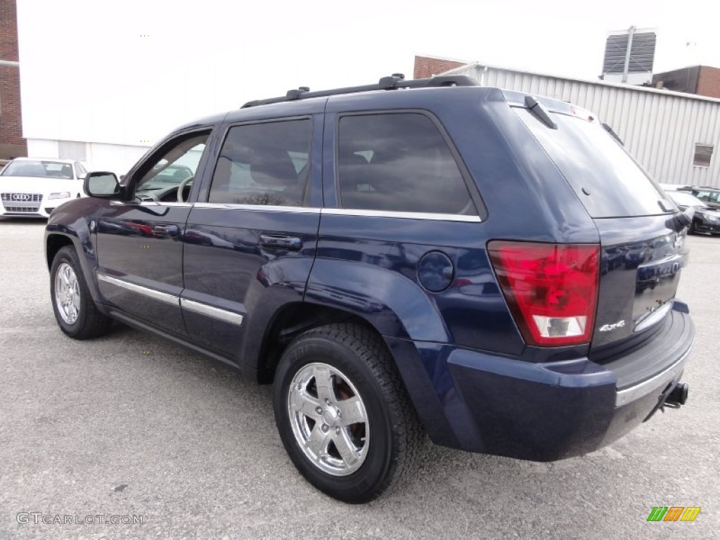 2005 Grand Cherokee Limited 4x4 - Black / Khaki photo #11