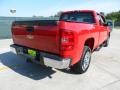 2009 Victory Red Chevrolet Silverado 1500 Extended Cab  photo #3