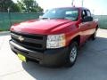 2009 Victory Red Chevrolet Silverado 1500 Extended Cab  photo #7