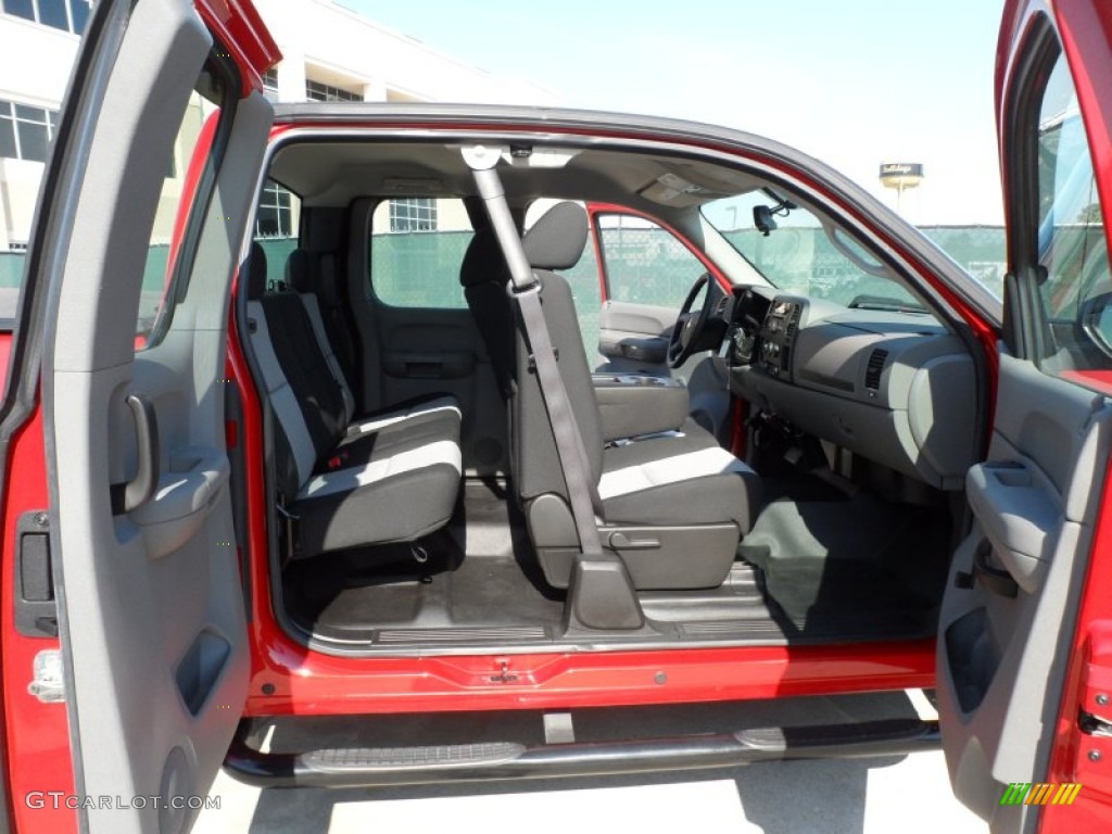 2009 Silverado 1500 Extended Cab - Victory Red / Dark Titanium photo #19