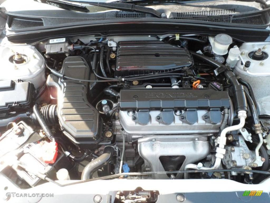 2004 Honda Civic LX Coupe Engine Photos