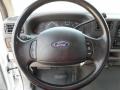 Medium Flint 2004 Ford F250 Super Duty FX4 Crew Cab 4x4 Steering Wheel