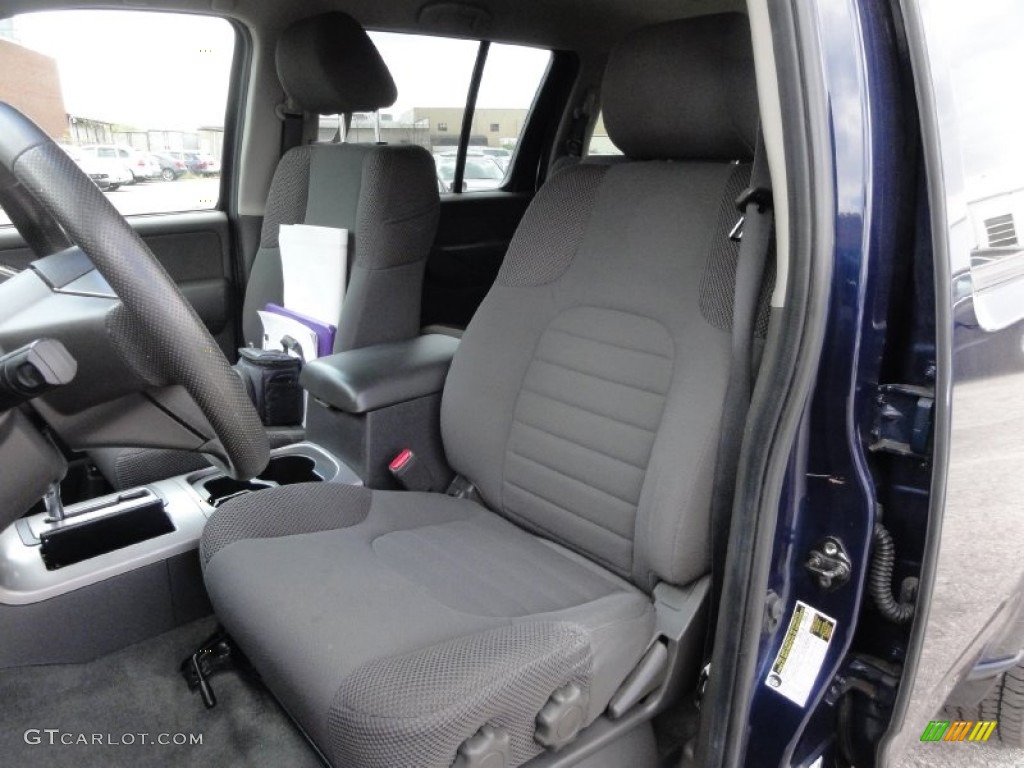 2008 Pathfinder S 4x4 - Majestic Blue / Graphite photo #18