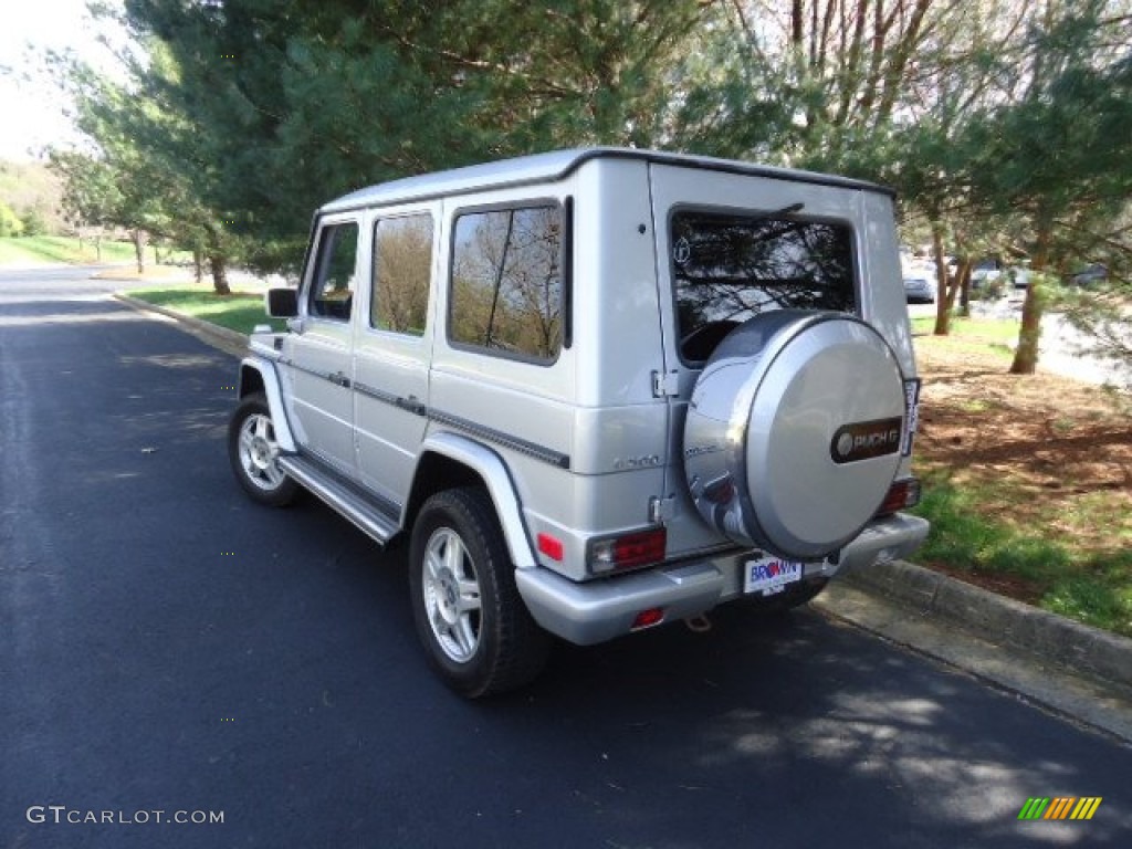 Brilliant Silver Metallic 2003 Mercedes-Benz G 500 Exterior Photo #63651895