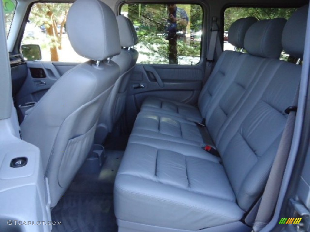 Gray Interior 2003 Mercedes-Benz G 500 Photo #63651935