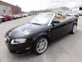 2009 Brilliant Black Audi A4 2.0T quattro Cabriolet  photo #2