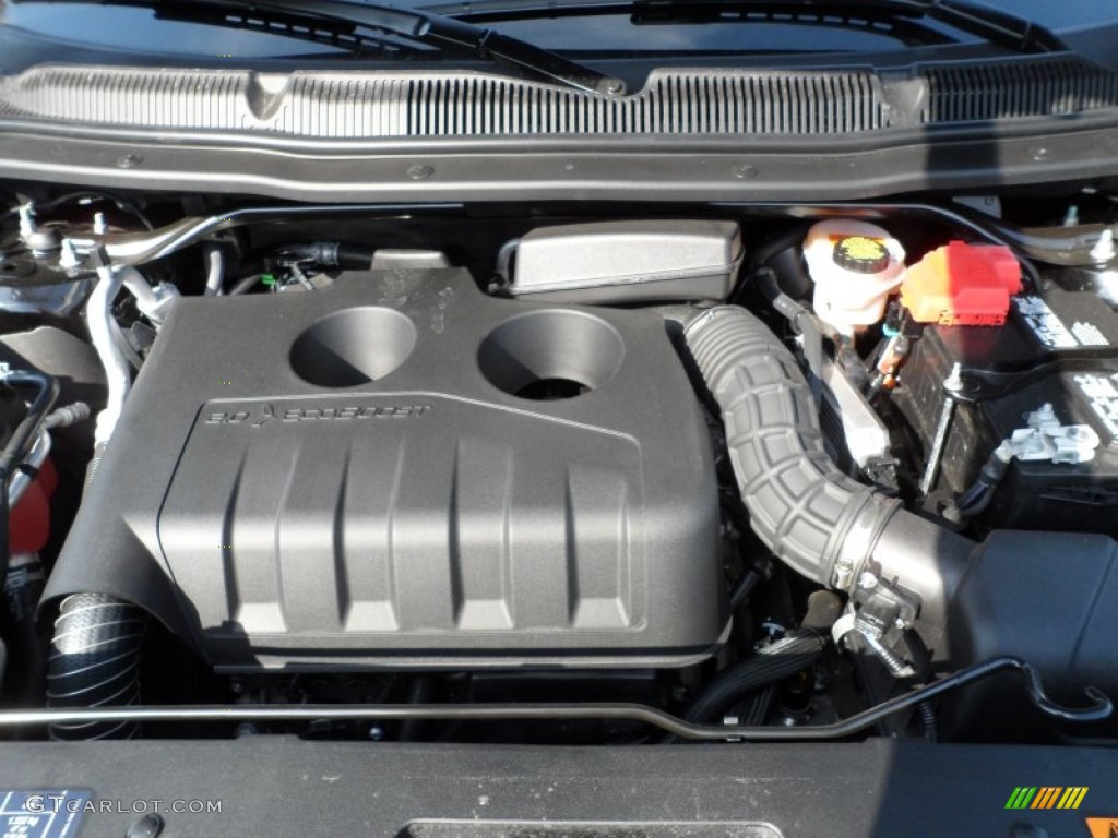 2013 Ford Explorer Limited EcoBoost 2.0 Liter EcoBoost DI Turbocharged DOHC 16-Valve Ti-VCT 4 Cylinder Engine Photo #63653113