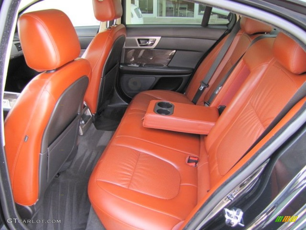 London Tan/Warm Charcoal Interior 2010 Jaguar XF XF Supercharged Sedan Photo #63653212