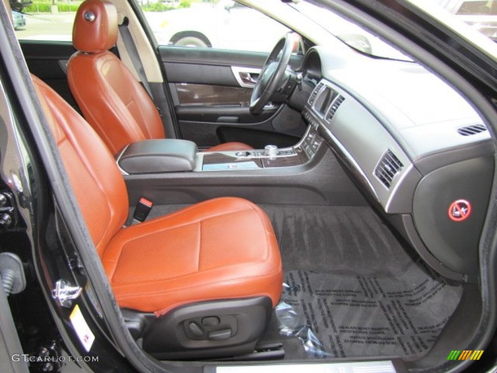 London Tan/Warm Charcoal Interior 2010 Jaguar XF XF Supercharged Sedan Photo #63653371