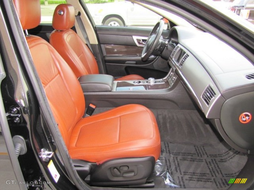London Tan/Warm Charcoal Interior 2010 Jaguar XF XF Supercharged Sedan Photo #63653389