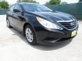 2012 Midnight Black Hyundai Sonata GLS  photo #1