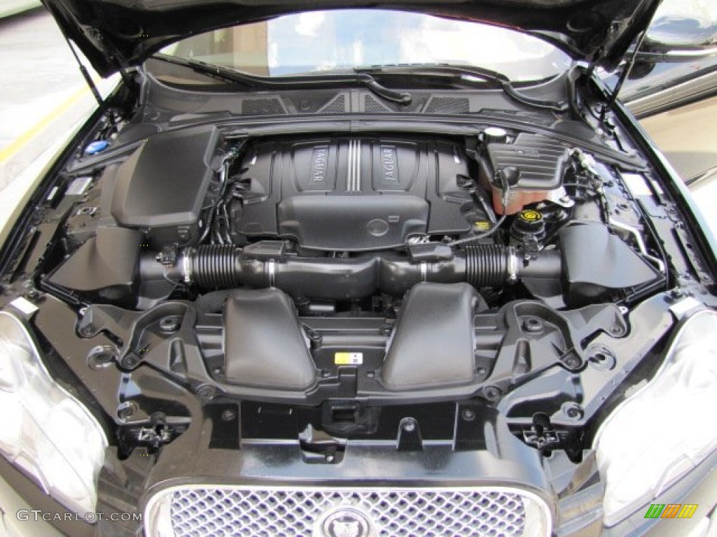2010 Jaguar XF XF Supercharged Sedan 5.0 Liter Supercharged DOHC 32-Valve VVT V8 Engine Photo #63653646