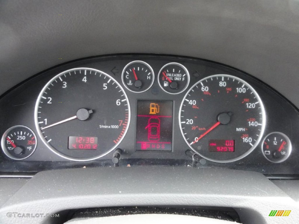 2004 Audi A6 3.0 quattro Avant Gauges Photo #63653821