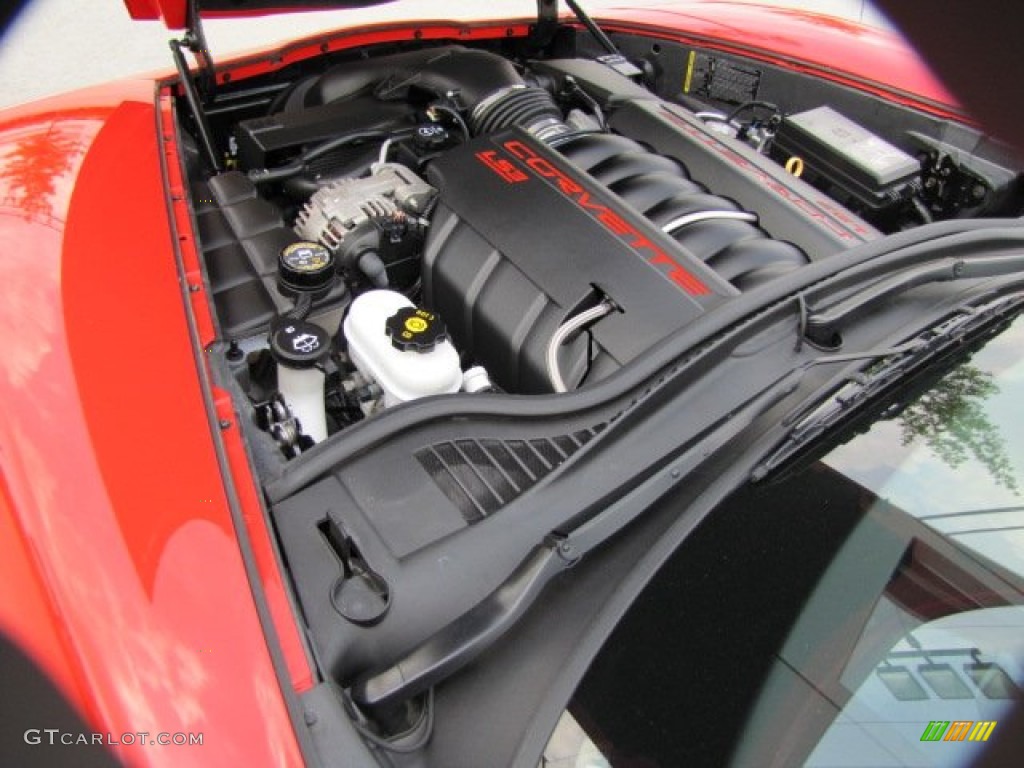 2010 Chevrolet Corvette Grand Sport Coupe 6.2 Liter OHV 16-Valve LS3 V8 Engine Photo #63655030