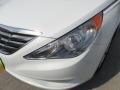 2012 Shimmering White Hyundai Sonata Limited  photo #9