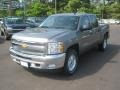 2012 Graystone Metallic Chevrolet Silverado 1500 LT Crew Cab 4x4  photo #1