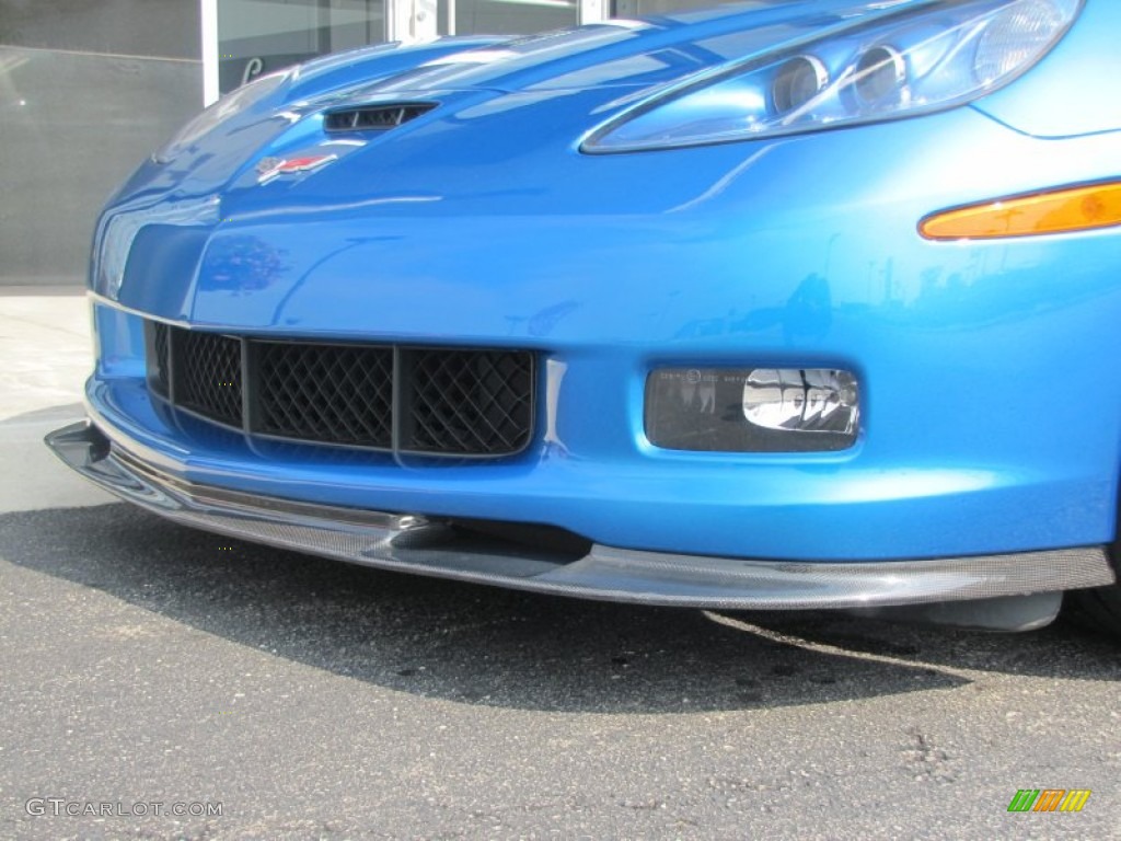 2008 Corvette Z06 - Jetstream Blue Metallic / Sienna photo #10