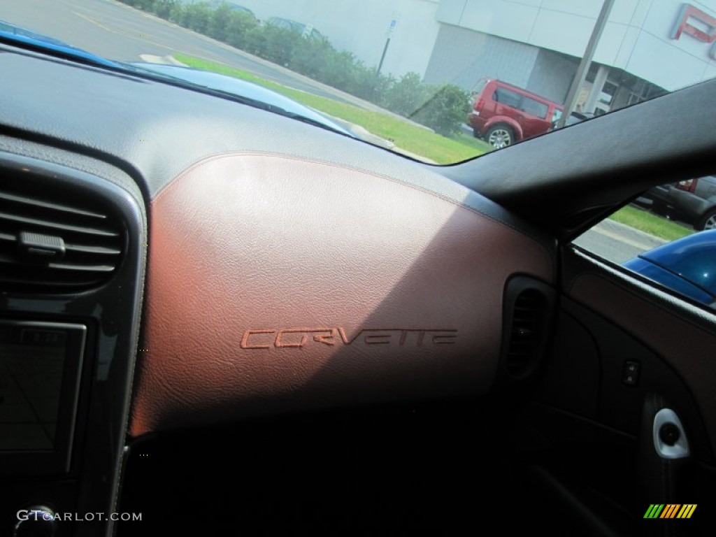 2008 Corvette Z06 - Jetstream Blue Metallic / Sienna photo #23