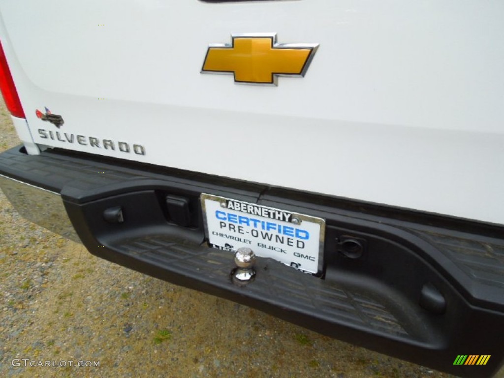 2011 Silverado 1500 LS Regular Cab - Summit White / Dark Titanium photo #16