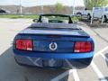 2007 Vista Blue Metallic Ford Mustang V6 Deluxe Convertible  photo #9
