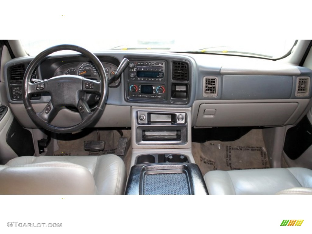 2003 Sierra 2500HD SLT Crew Cab 4x4 - Onyx Black / Pewter photo #47