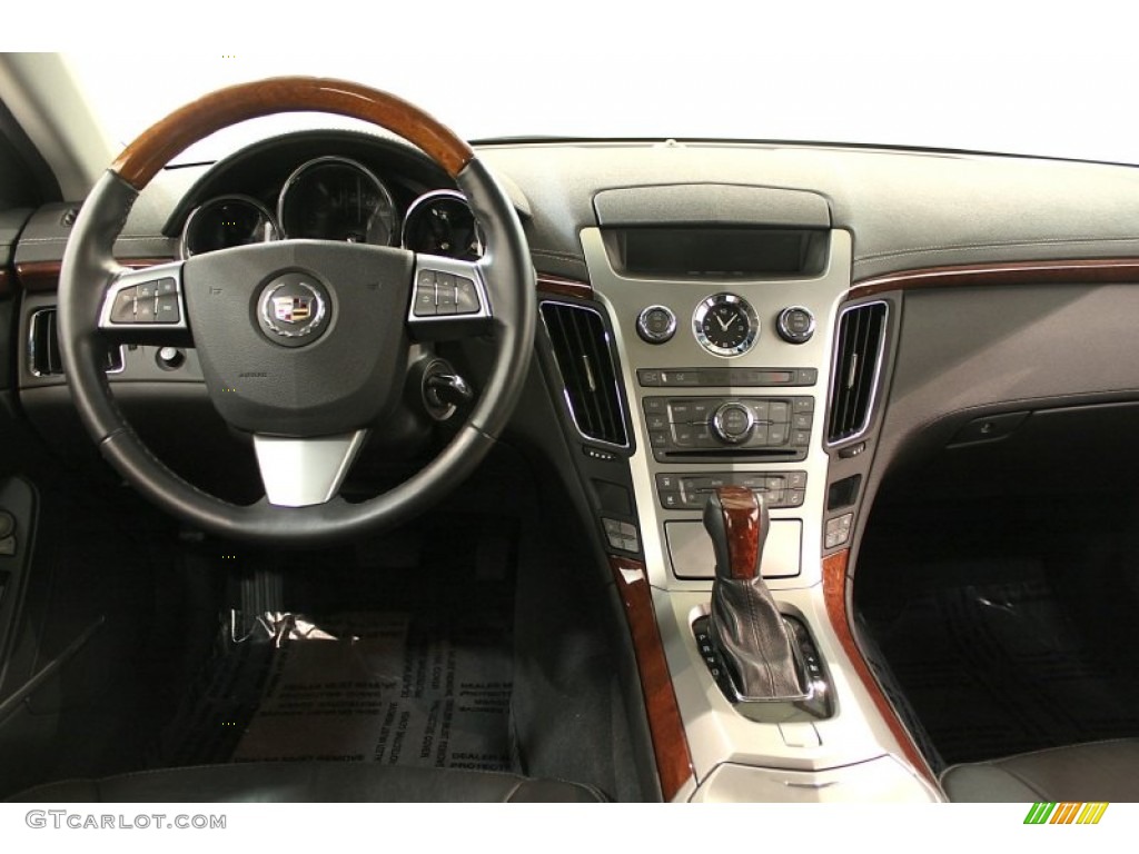 2010 Cadillac CTS 4 3.6 AWD Sport Wagon Ebony Dashboard Photo #63660504