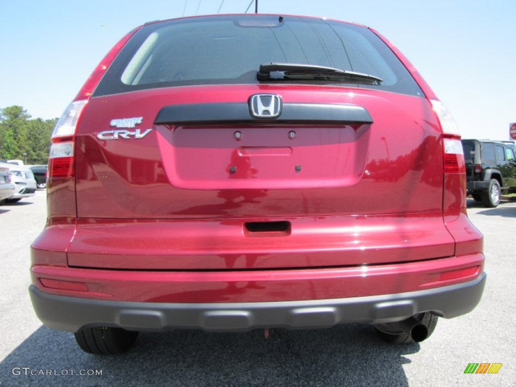 2010 CR-V LX - Tango Red Pearl / Gray photo #6