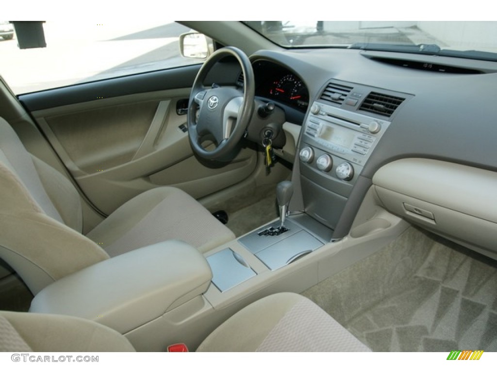 Bisque Interior 2010 Toyota Camry Standard Camry Model Photo